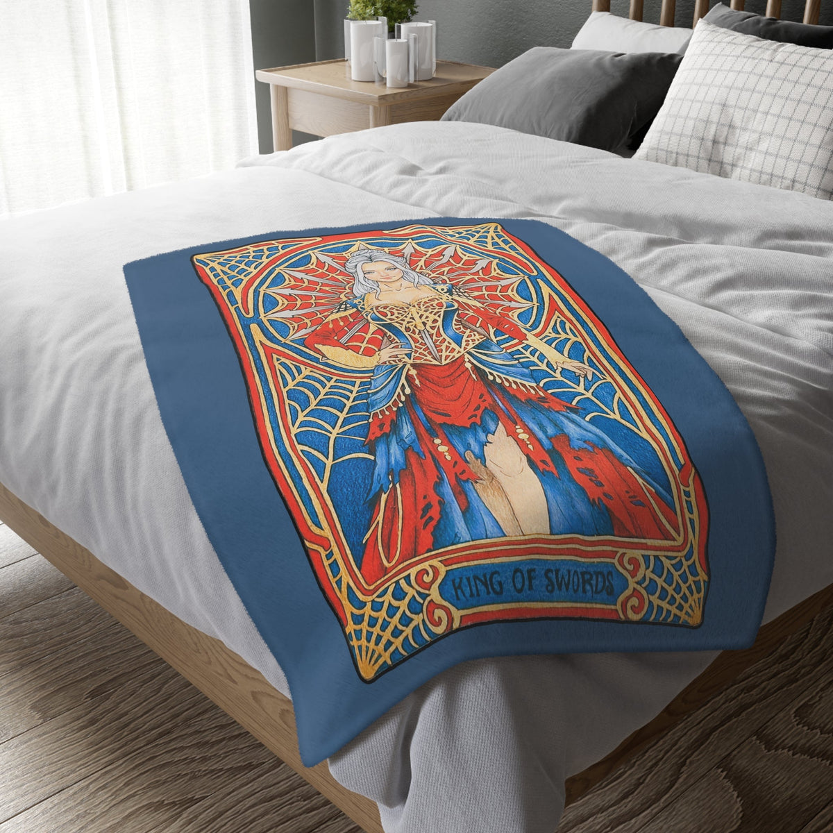 Art Nouveau pillows and home goods with Kate Corbell designs