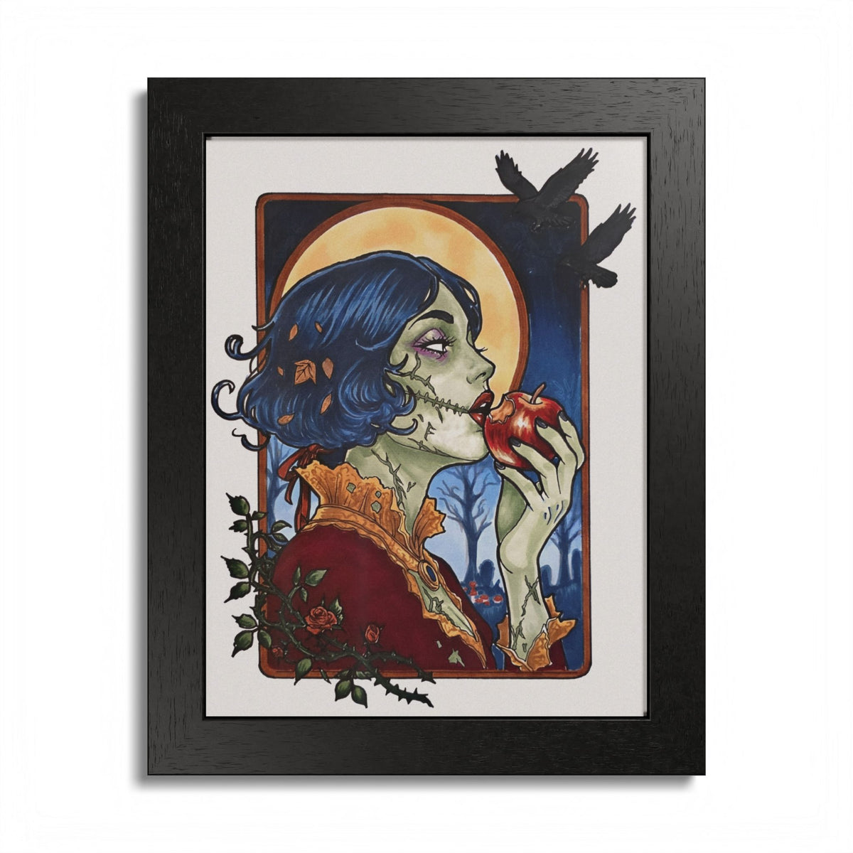 Zombie Snow Print