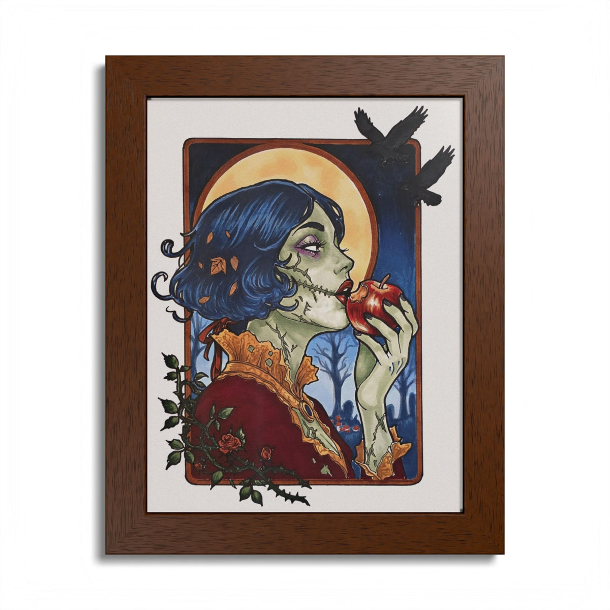 Zombie Snow Print