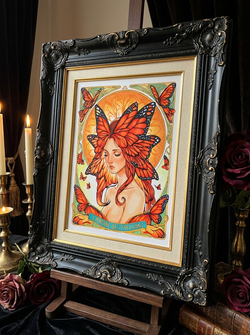 La Reine des Papillons Print